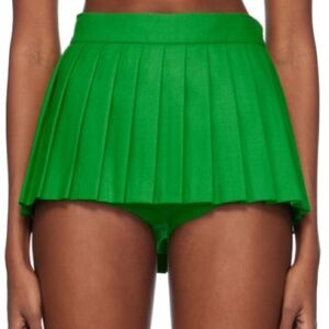 Push button mini skirt